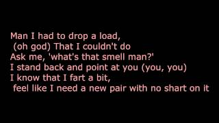 Nigahiga ft. D-trix - Clenching my booty (Lyrics on screen!)