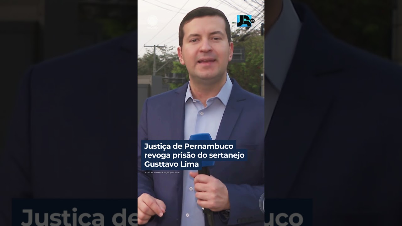 Justiça de Pernambuco revoga prisão do sertanejo Gusttavo Lima #shorts