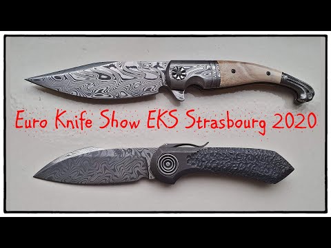 Tools For Gents auf der Euro Knife Show EKS Strasbourg 2020 - Aufbau und Messebeginn