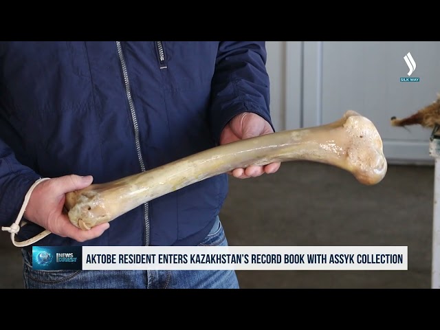 Aktobe resident enters Kazakhstan’s record book with assyk collection