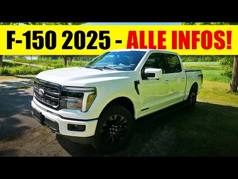 The 2025 Ford F-150 as a full hybrid | With special features!
