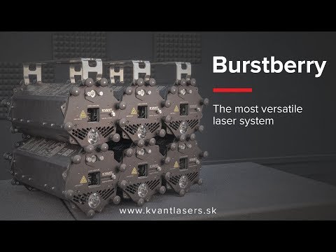 KVANT Burstberry - The most versatile laser system
