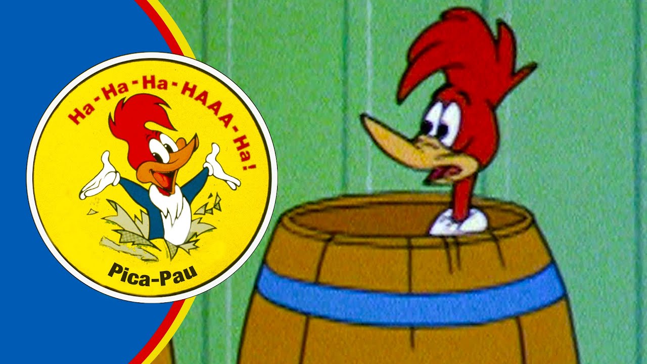 Pica-Pau Está Sendo Procurado! | 2.5 Horas de Episódios Antigos | Pica-Pau em Português