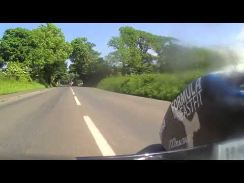 TT 2014 - Sure Sidecar Race 1 - Lap 1 - Karl Bennett and Lee Cain - HD