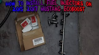 How To Install Fuel Injectors On 2015 2017 Mustang EcoBoost