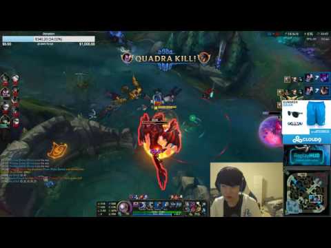 Absolutely insane wombo combo against my team Ft. C9 Ray