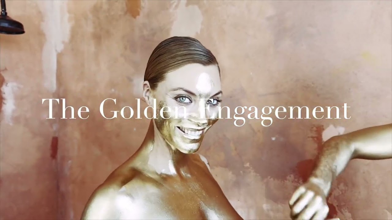 Watch Zack Zublena's exclusive gold body painting and fine art photography experience for couples
