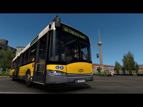 ETS2 Bus Mod: Solaris Urbino 12 III BVG (aus OMSI)