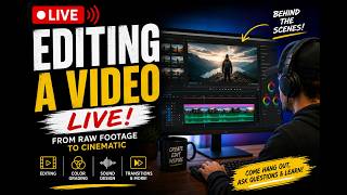 🔴 LIVE Video Editing Session – Watch My Full Workflow