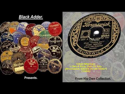 Ethel Merman - I Get A Kick Out Of You(1934)