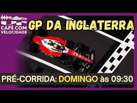 LIVE de aquecimento do GP da INGLATERRA de Fórmula 1