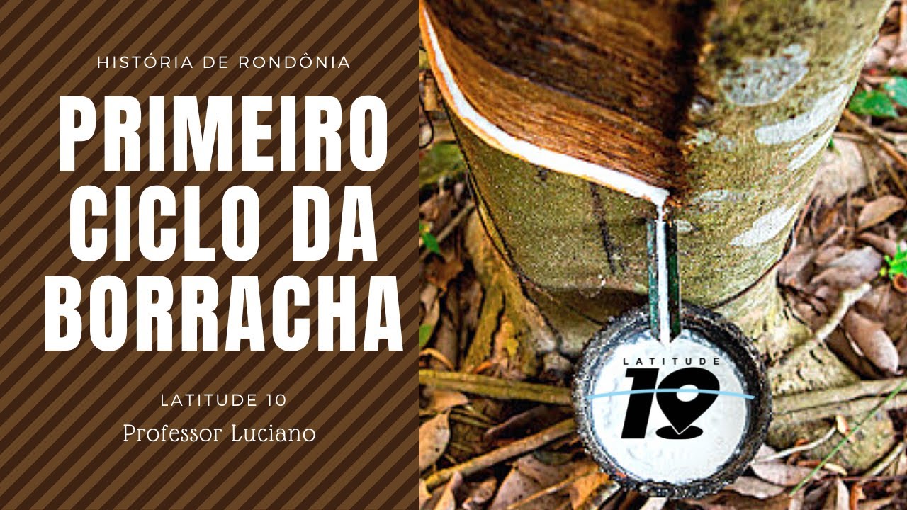 HISTÓRIA DE RONDÔNIA - PRIMEIRO CICLO DA BORRACHA [Século XIX e XX]