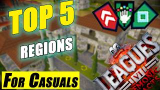 Top 5 Regions for Casual Players in OSRS Leagues 6 Demonic Pacts ( Quick Guide ) 🔥