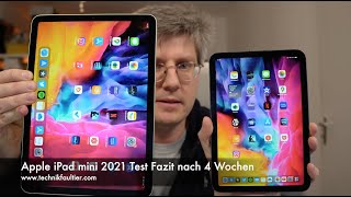 Apple iPad mini 2021 Test Fazit nach 4 Wochen