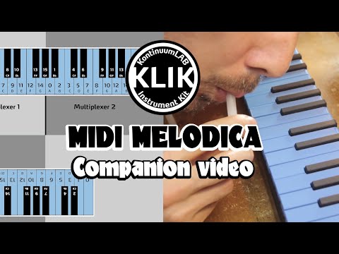 Calibrating and playing the KLIK MIDI Melodica