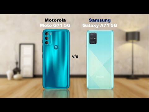 Motorola Moto G71 5G vs Samsung Galaxy A71 5G