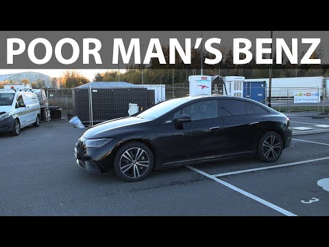 Mercedes-Benz EQE 300 Bereiktest