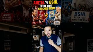 Airtel Vs BSNL INSANE Fight is Going ON! The 5G Mobile Data Race #shorts