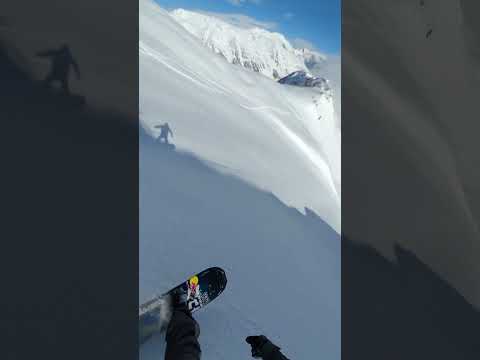 GoPro | Travis Rice’s Finals POV 🎬 Natural Selection 2024 #Shorts #Snowboarding
