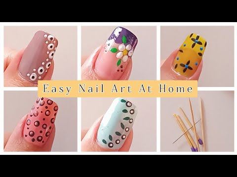 Easy Nail Art Designs / Simple Easy Nails for Summer _ Diseño de uñas 2024