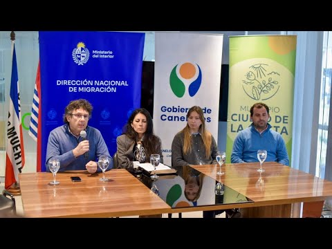 Canelones renovó acuerdo con Dirección Nacional de Migración para fortalecer atención