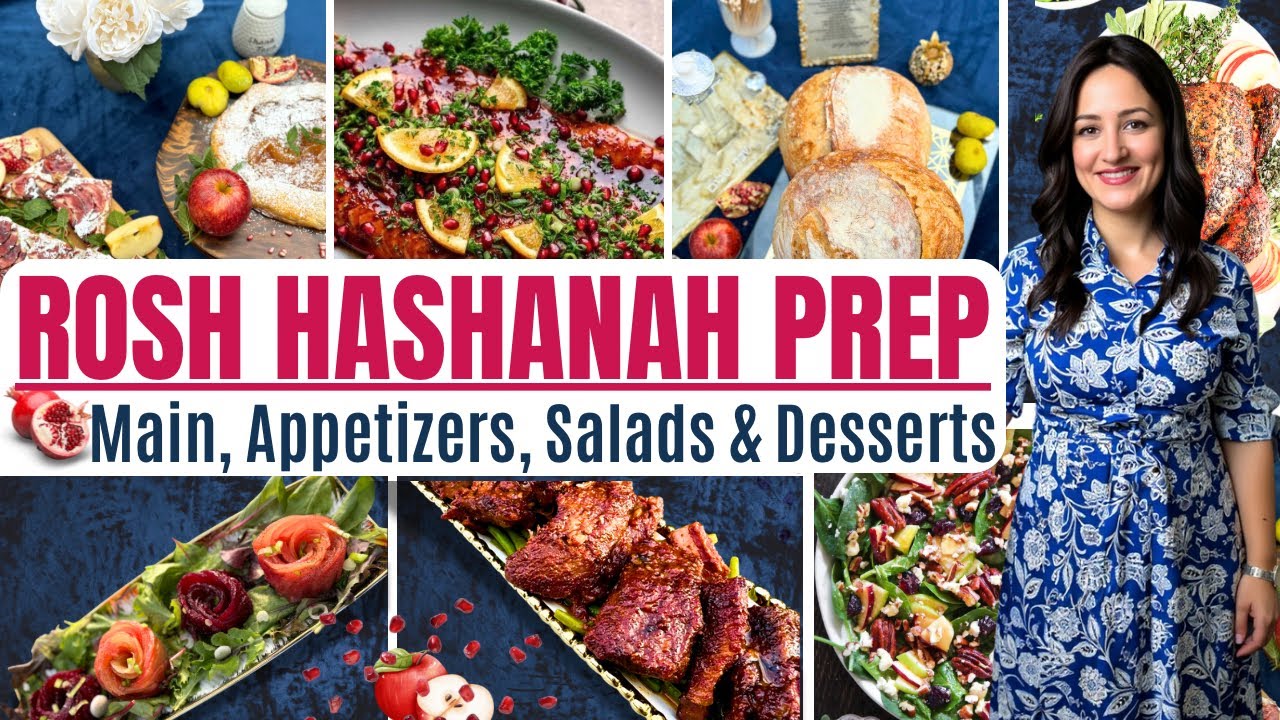 Rosh Hashanah 2024 SHABBAT PREP Orthodox Jewish Sephardic Recipes