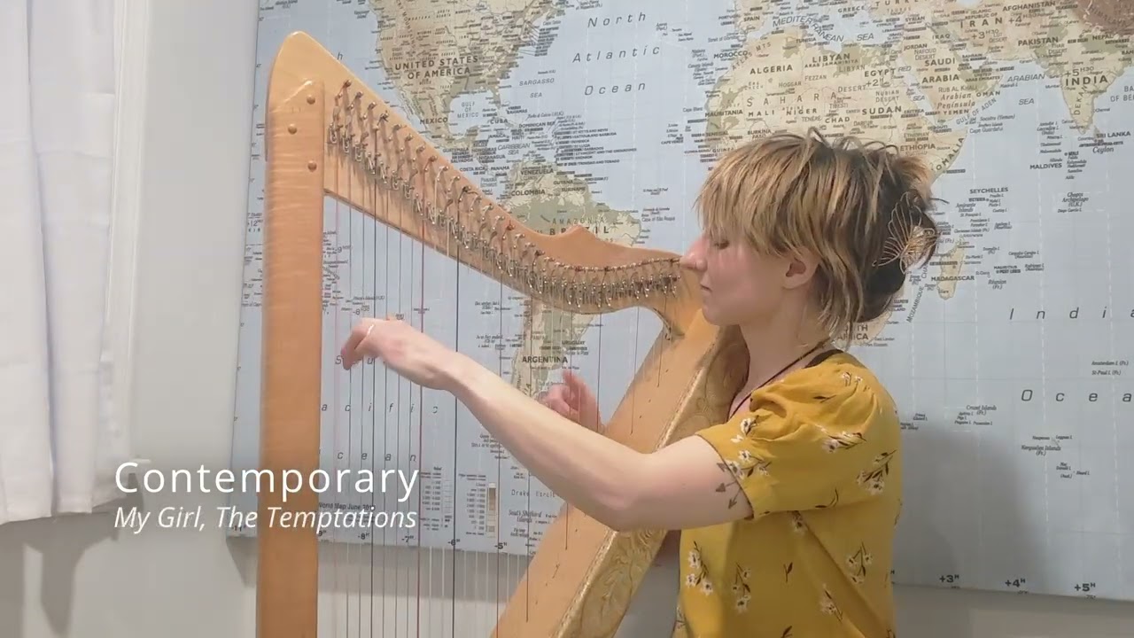 Promotional video thumbnail 1 for Elizabeth Owens – Modern Harpist