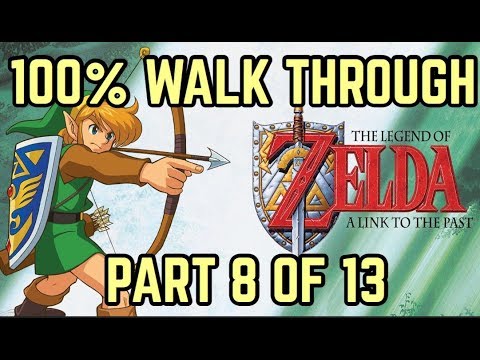 4K LET'S PLAY A LINK TO THE PAST REMASTERED - 100% COMPLETIONIST - PART 8 OF 13 Video