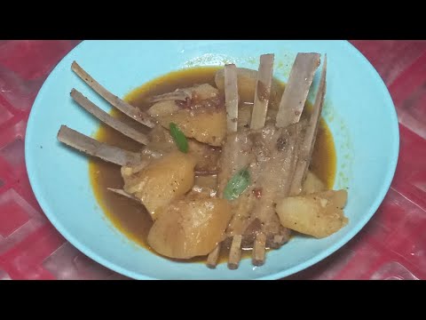 Pepper Lamb Ribs Potato Casserole | Dinner Recipes | Spicy Cumin Lamb Casserole | Lamb Recipes 1883