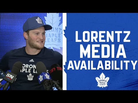 Steven Lorentz | Pre Game vs. New Jersey Devils | October 21, 2025