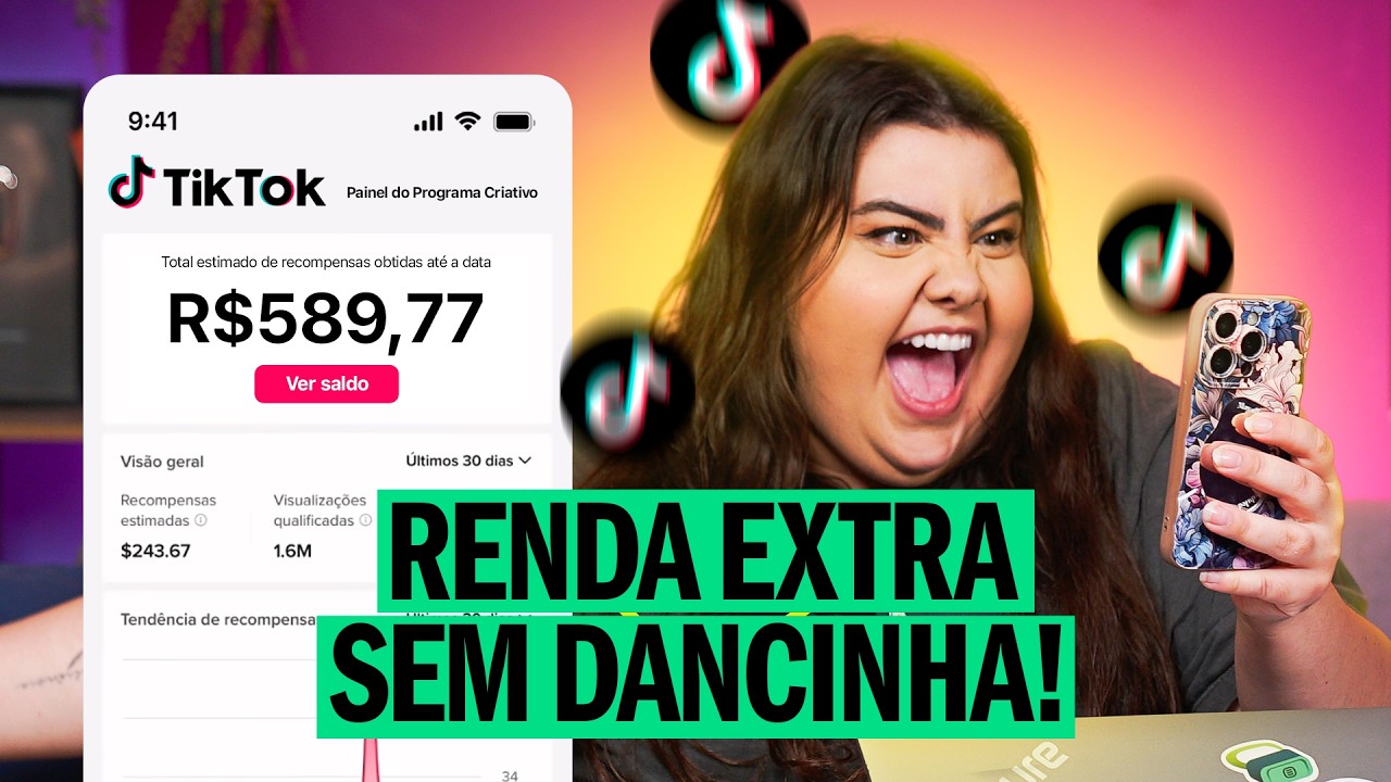 TRANSFORME O TIKTOK EM MÁQUINA DE RENDA EXTRA COM ESSES 5 MÉTODOS (sem ser influencer!)
