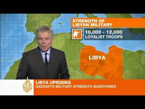 Gaddafi's military capabilities