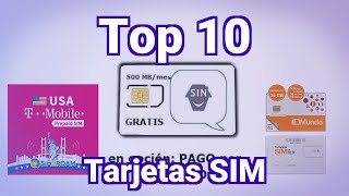 Top 10 mejores Tarjetas SIM en Noviembre 2022