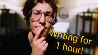 INTENSE! WRITING for 1 HOUR Challenge!