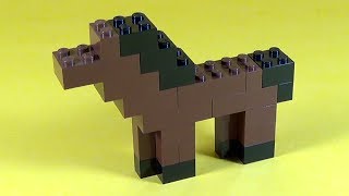 How To Build Lego HORSE - 6177 LEGO® Basic Bricks Deluxe Projects