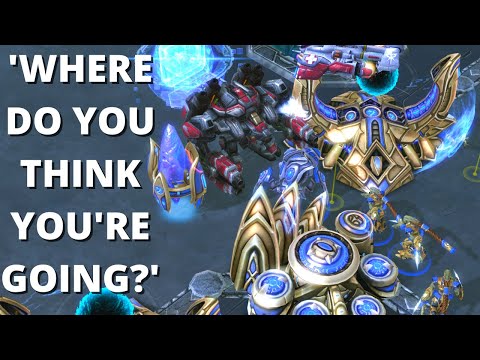 LEGENDARY Thor Body Block Saves The Day - Speedrunning SC2