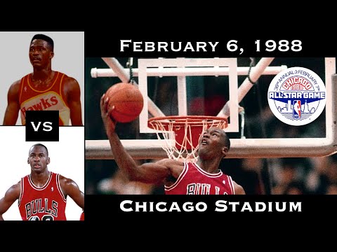 Full Contest: The Dunk Contest That Defined an Era | Jordan vs. Wilkins (Feb 6, 1988)