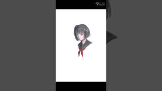 雨森小夜誕生日おめでとう #shorts #にじさんじ #イラスト #イラストメイキング #雨森小夜