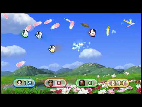 Wii Party Feathered Frenzy World Record 67 Points