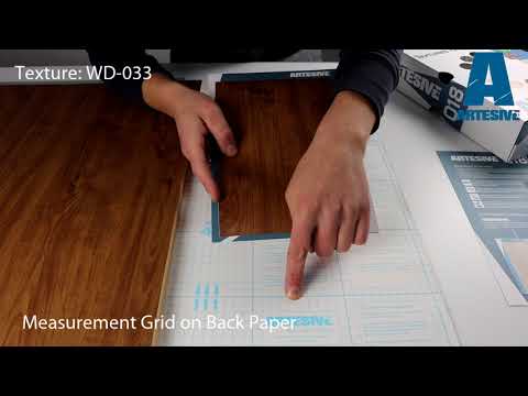 Artesive WD-033 Douglas Wood Middle - Texture Model of Self-adhesive Film