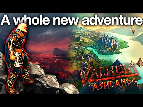 The Valheim Adventure Map Story Continues.. All new Ashlands Expansion!