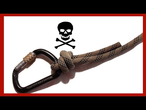 Don't Kill Yourself Climbing The Potentially Lethal Scaffold Knot