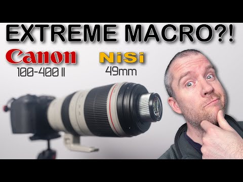 Is Extreme Macro possible with this?! - Nisi 49mm & 400 mm Telephoto Combo Review