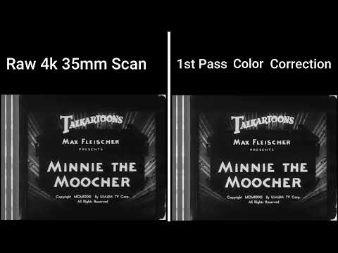 Restoration Comparison: Minnie the Moocher (1932)