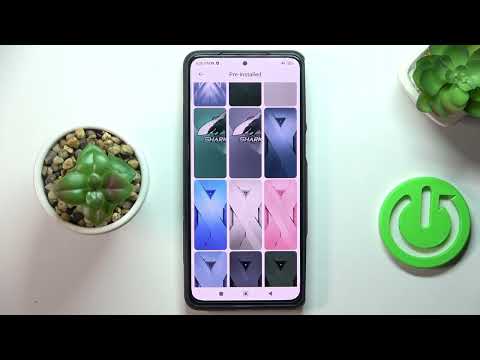 How to Change Wallpaper on XIAOMI BLACK SHARK 5 - Set Up Wallpaper