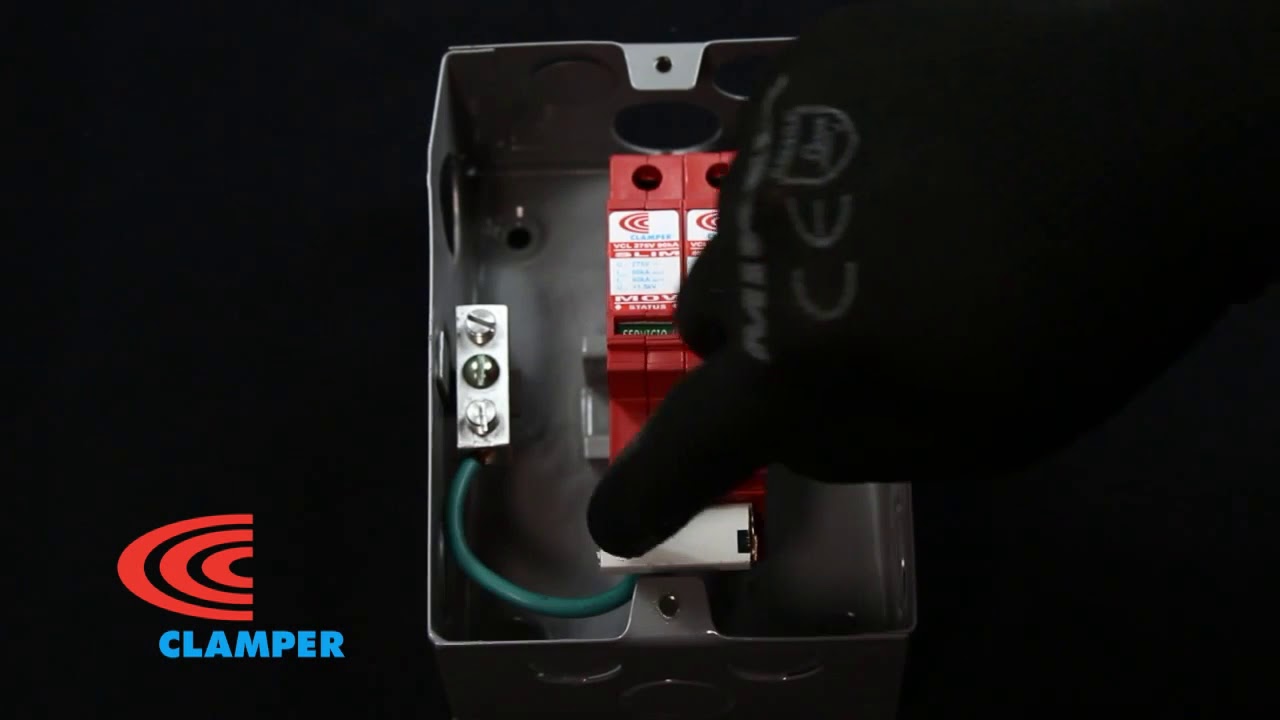 VCL Clamper   Bifásico; F, N y T  Interruptor Termomagnético