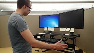 Video thumbnail for Varidesk pro plus review by Conrad Sykes