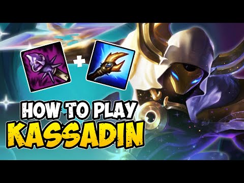 How to Play KASSADIN MID for Beginners | KASSADIN Guide Season 10 | League of Legends