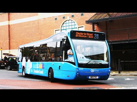 Journey on Route 64 | NK11FXC/8320 - Go North East: Optare Versa V1110