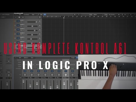 Using The Komplete Kontrol A61 In Logic Pro X!
